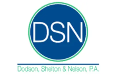Logo for sponsor Dodson, Shelton, Neslson, PA.